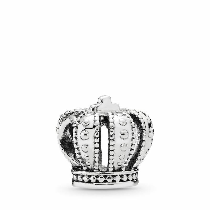 Pandora Royal Crown Charm - Sterling Silver - Canada | KA2918NU